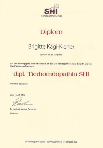 Diplom Brigitte Kägi-Kiener